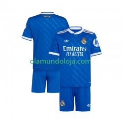 Camisola Real Madrid Criança Equipamento Terceiro 2025-2026 Manga Curta